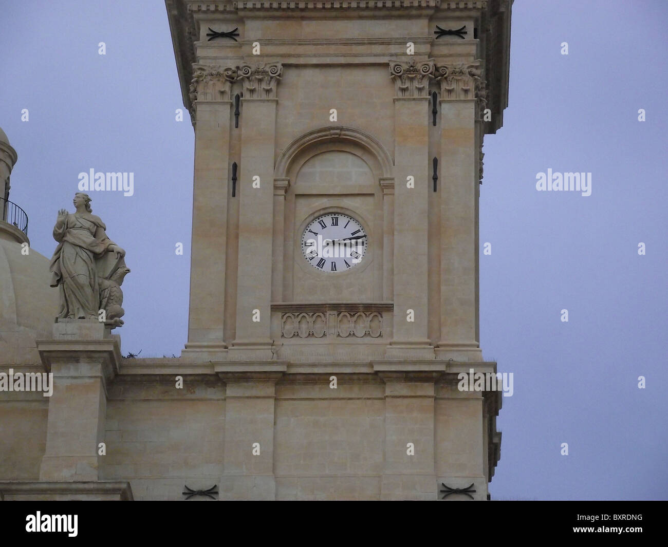 Noto, fantastisches Beispiel des sizilianischen Barock in Sizilien (Italien) Stockfoto