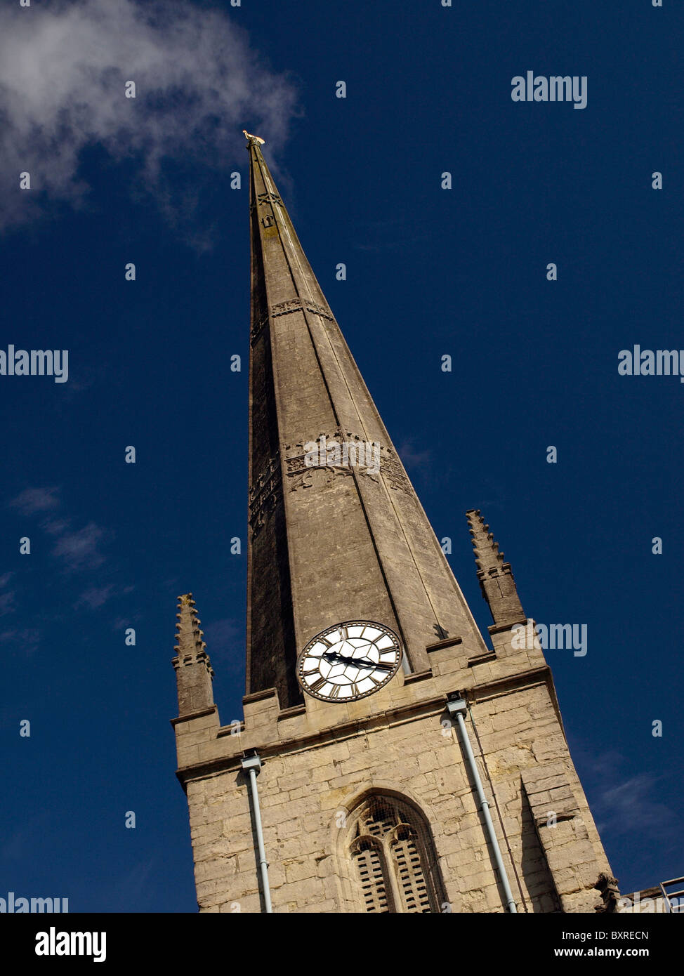 Kirche-Kirchturm, Trowbridge, Wiltshire, UK Stockfoto