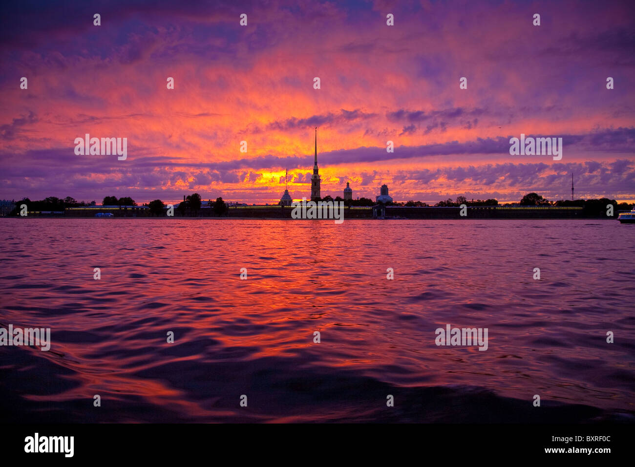 Peter und Paul-Festung, Sankt Petersburg, Russland Stockfoto