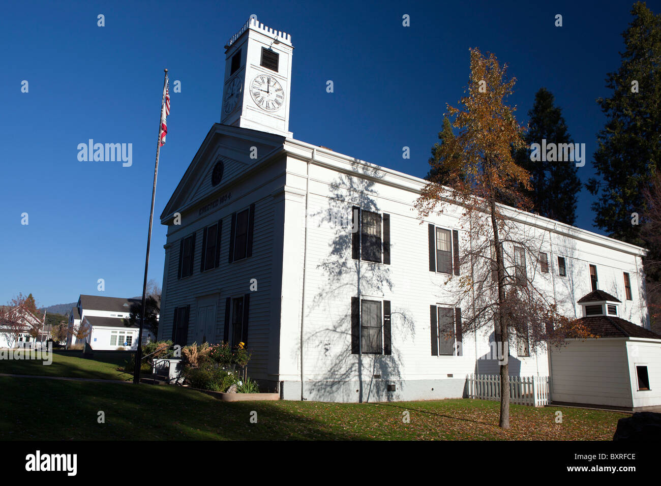Mariposa County Courthouse, Mariposa, Kalifornien, Vereinigte Staaten von Amerika Stockfoto
