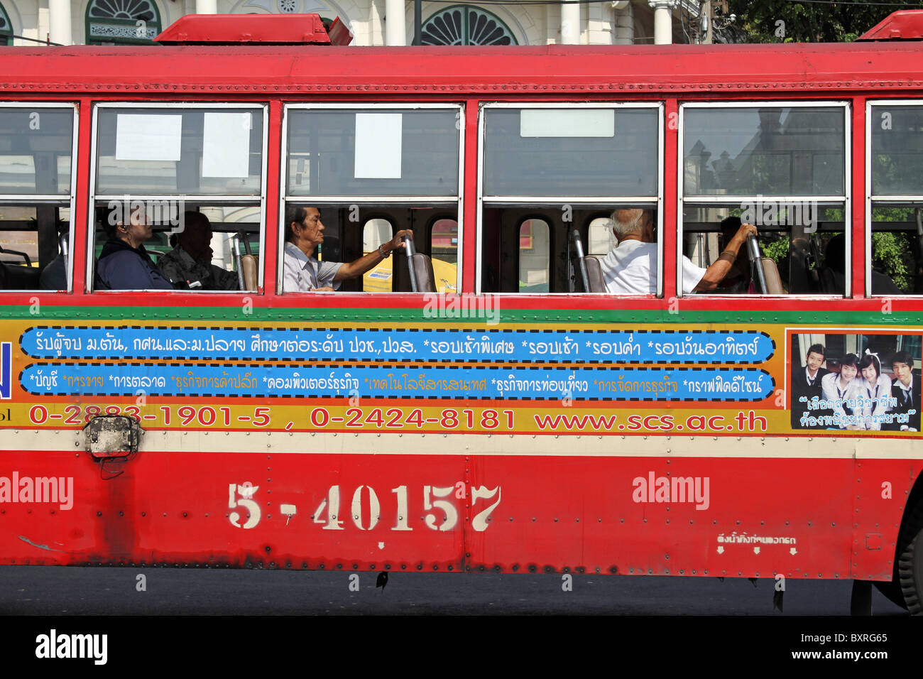 Bus in Bangkok, Thailand Stockfoto