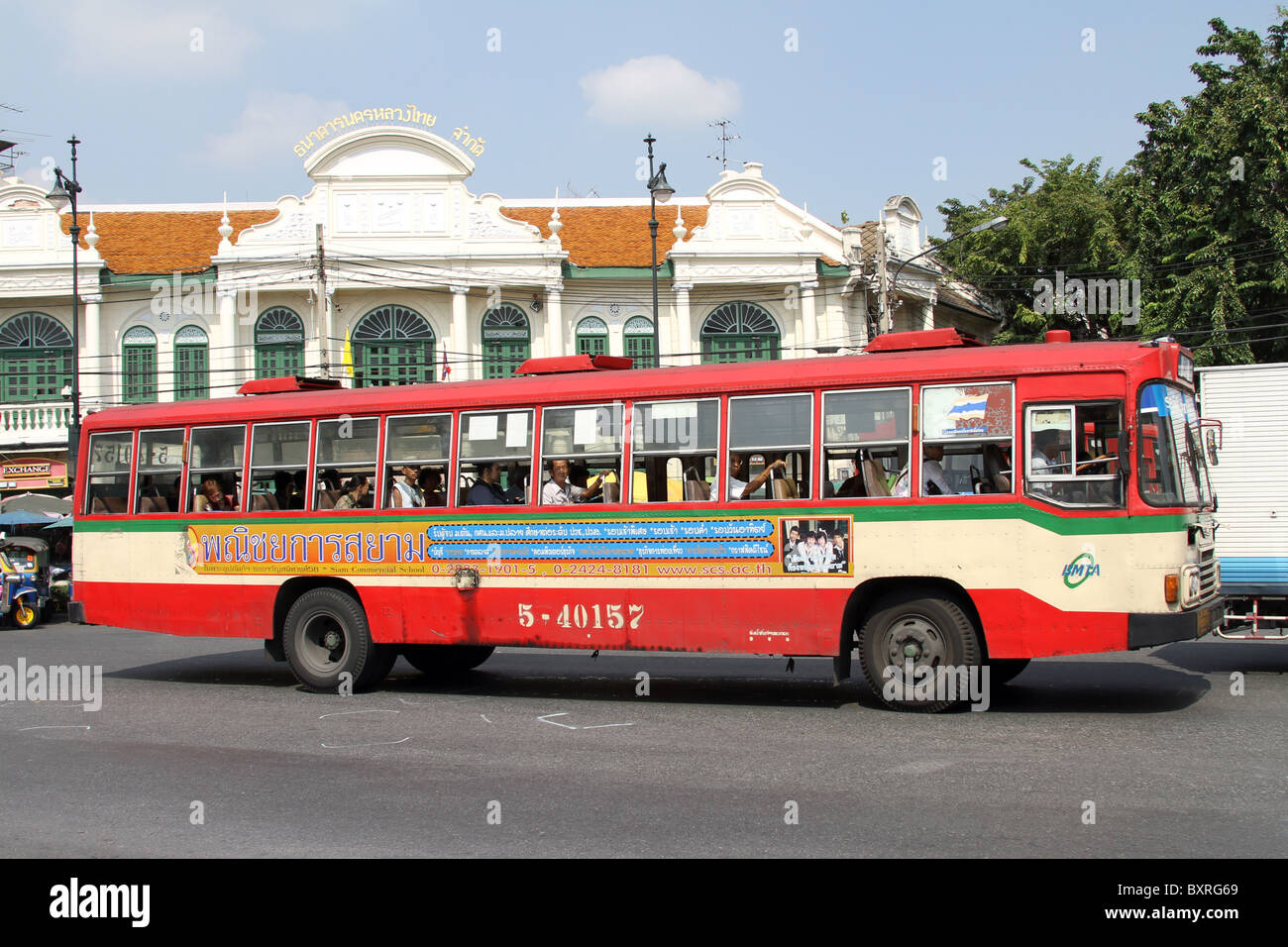 Bus in Bangkok, Thailand Stockfoto