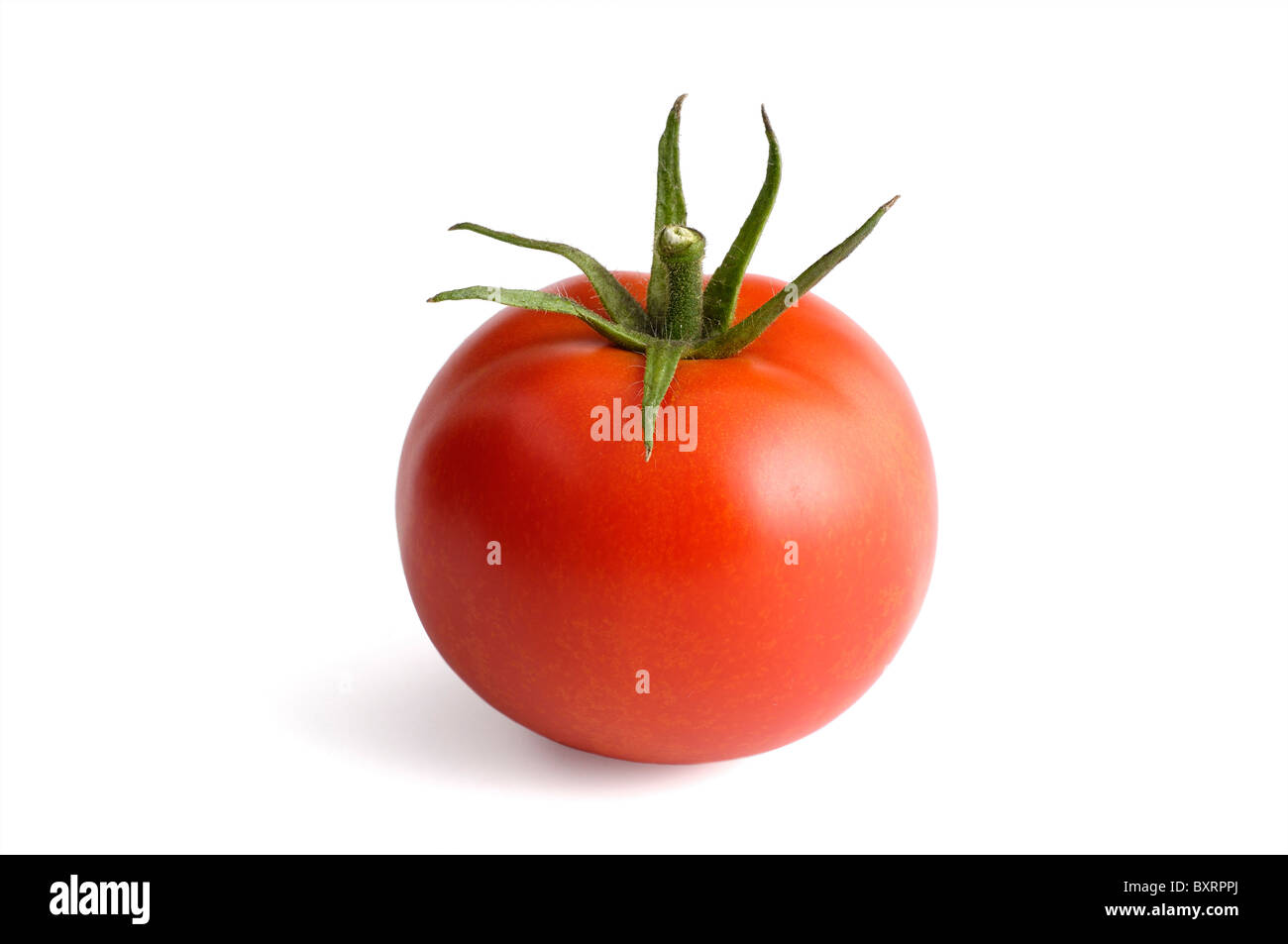 Reife rote Tomaten, close-up Stockfoto