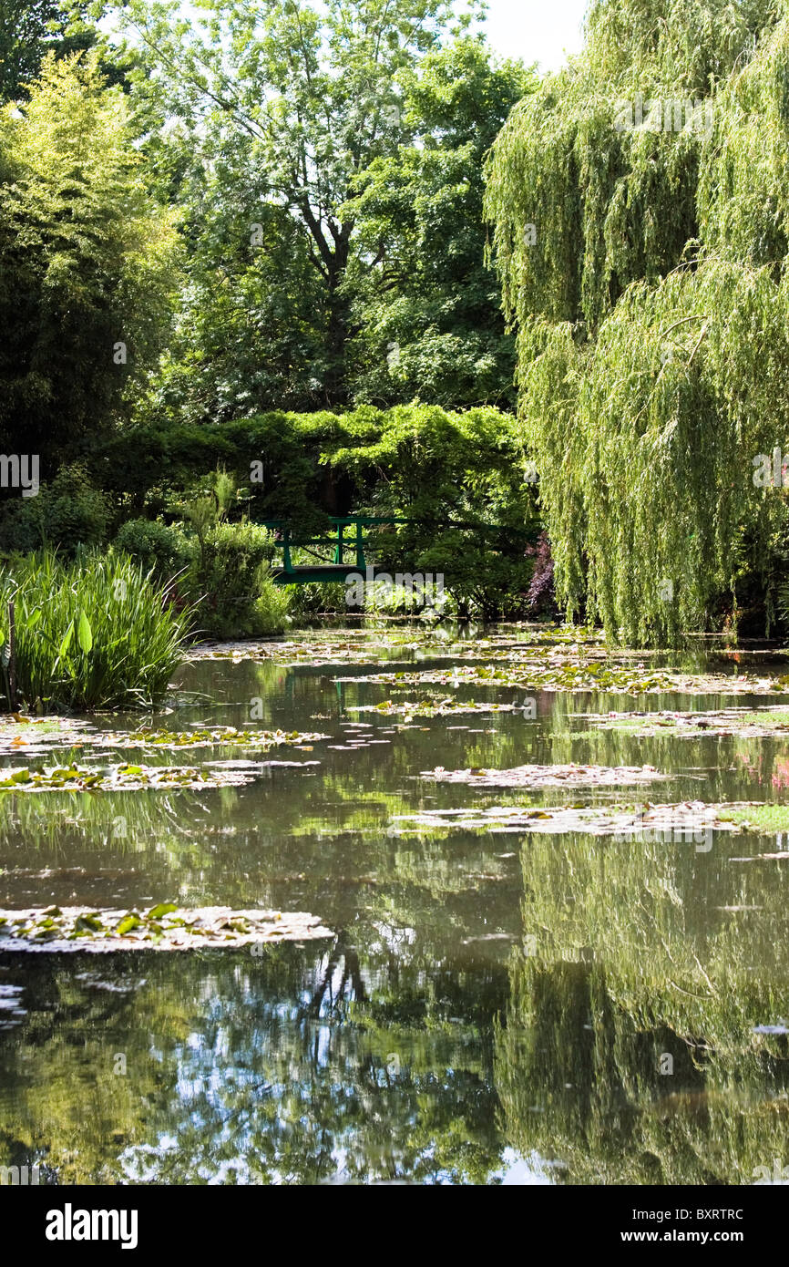 Frankreich, Normandie, Giverny, Maison de Monets Garten Stockfoto