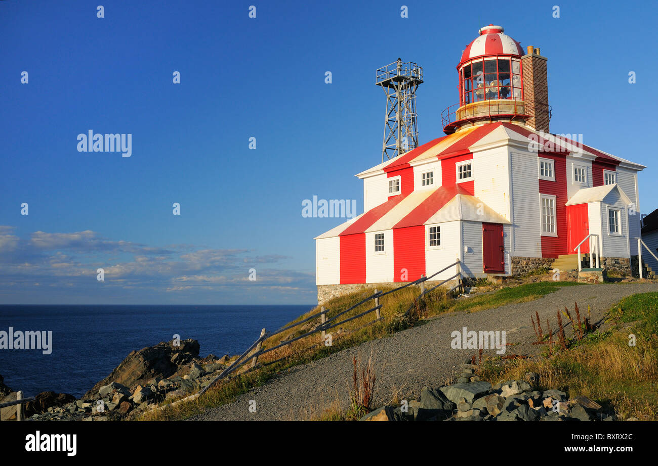 Cape Bonavista Lighthouse Neufundland Stockfoto