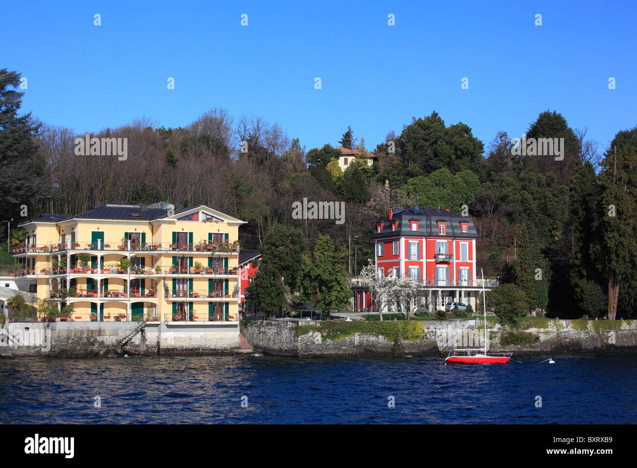 Lago Maggiore, Piemont, Italien Stockfoto
