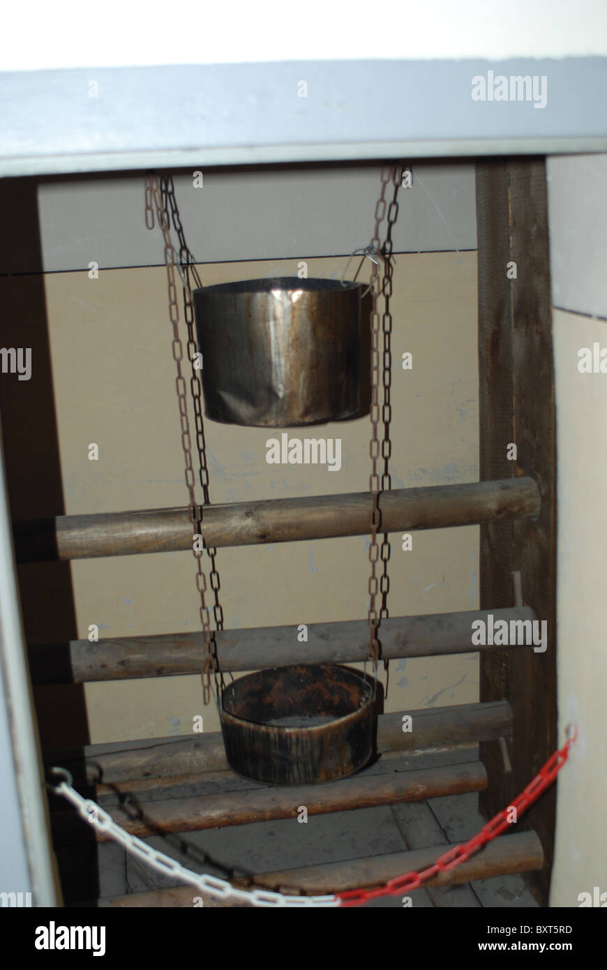 Das Stasi-Gefängnis in Berlin Stockfoto