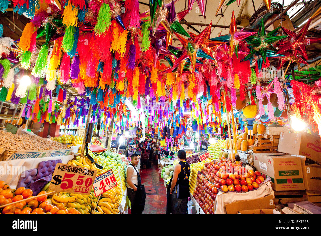 La Merced-Markt in Mexiko-Stadt Stockfoto