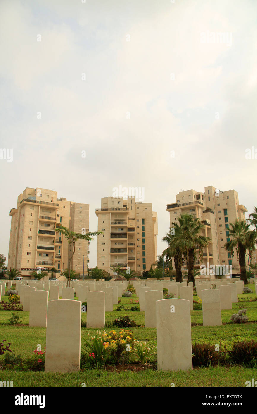 Israel, Negev, dem britischen Soldatenfriedhof in Beerscheba Stockfoto