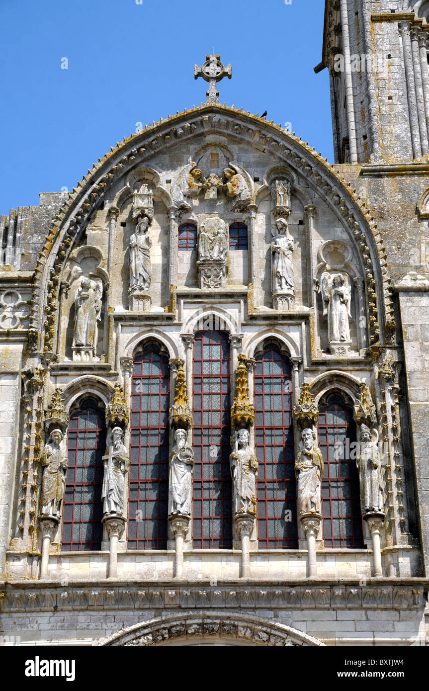 Kirche In Vezeley Burgund Frankreich Stockfoto