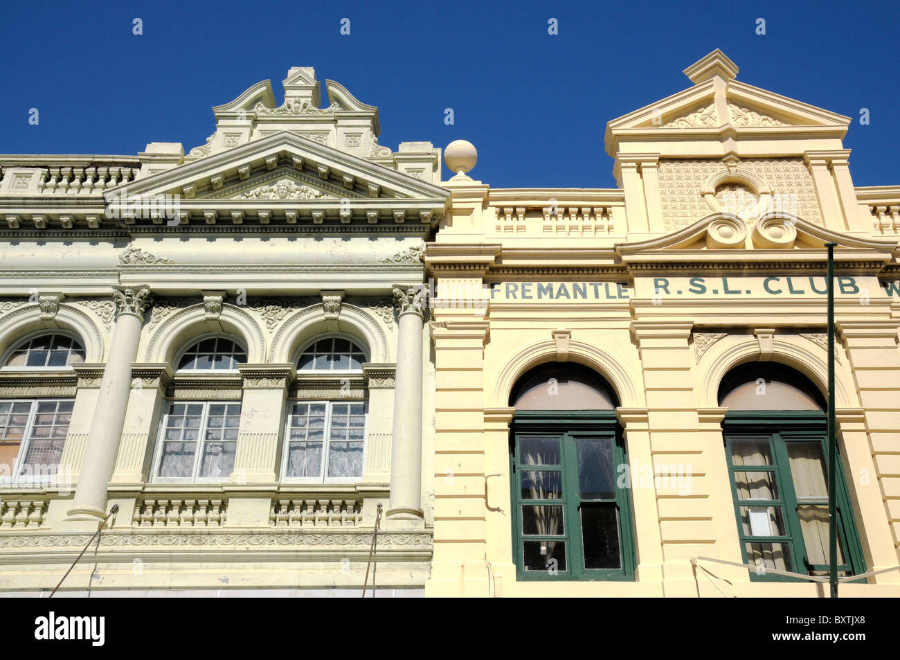 Gebäude In Fremantle Wa Australien Stockfoto