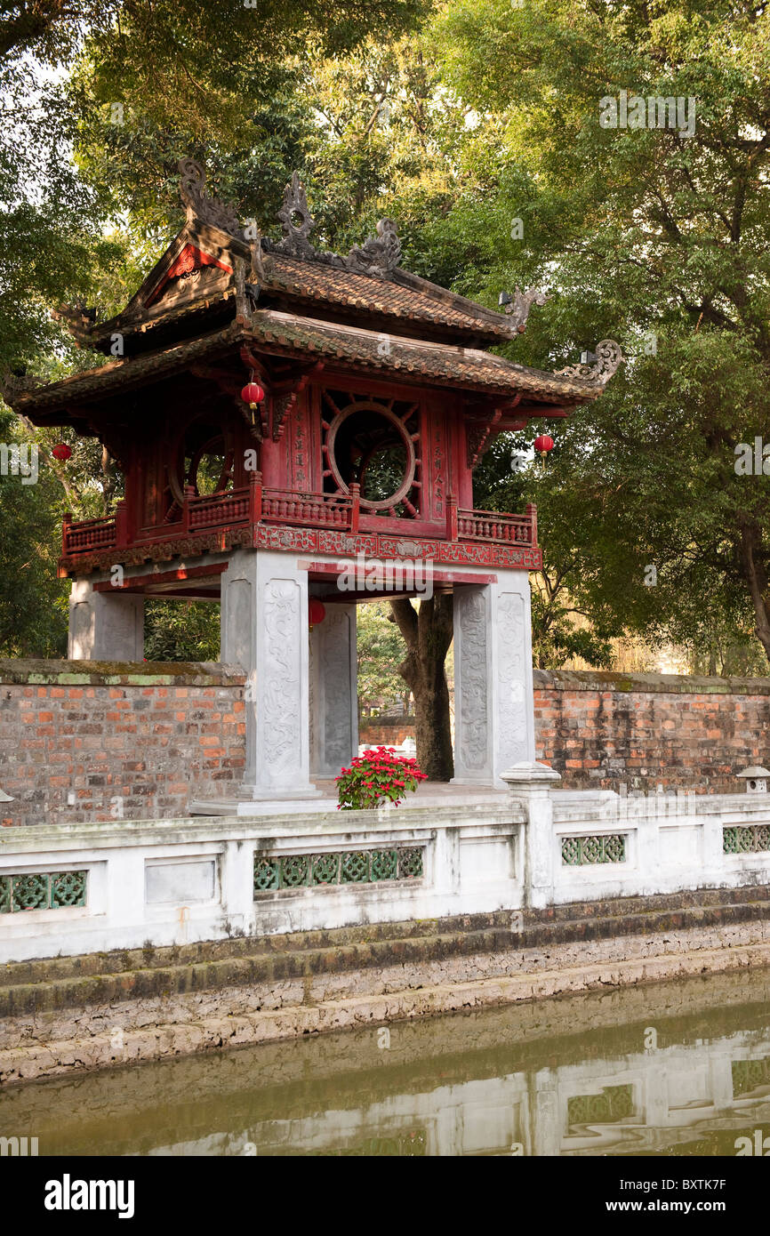 Auch der himmlischen Klarheit, Temple of Literature, Hanoi, Vietnam Stockfoto