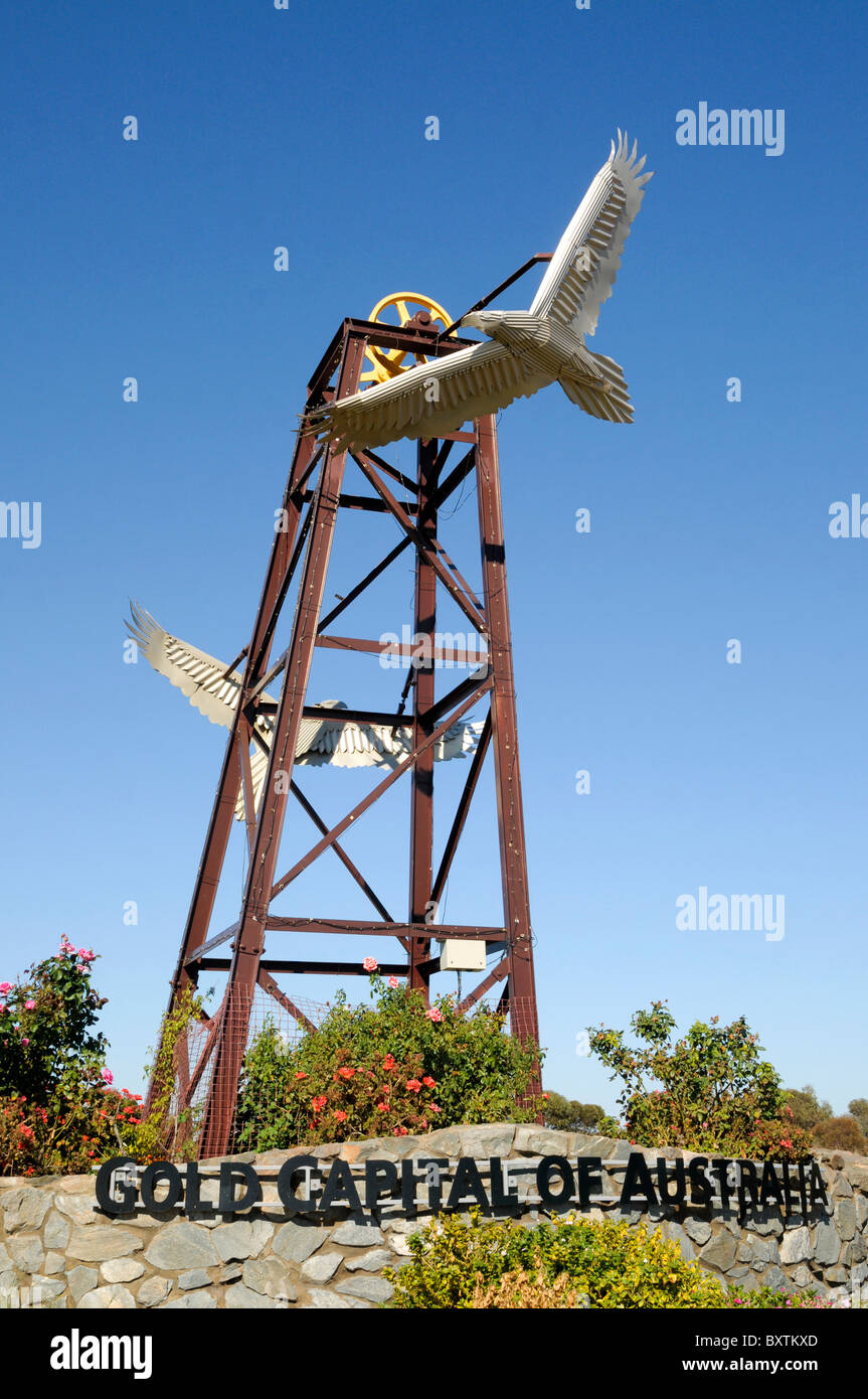 Kalgoorlie-Boulder Flughafen Kalgoorlie Wa Australien Stockfoto