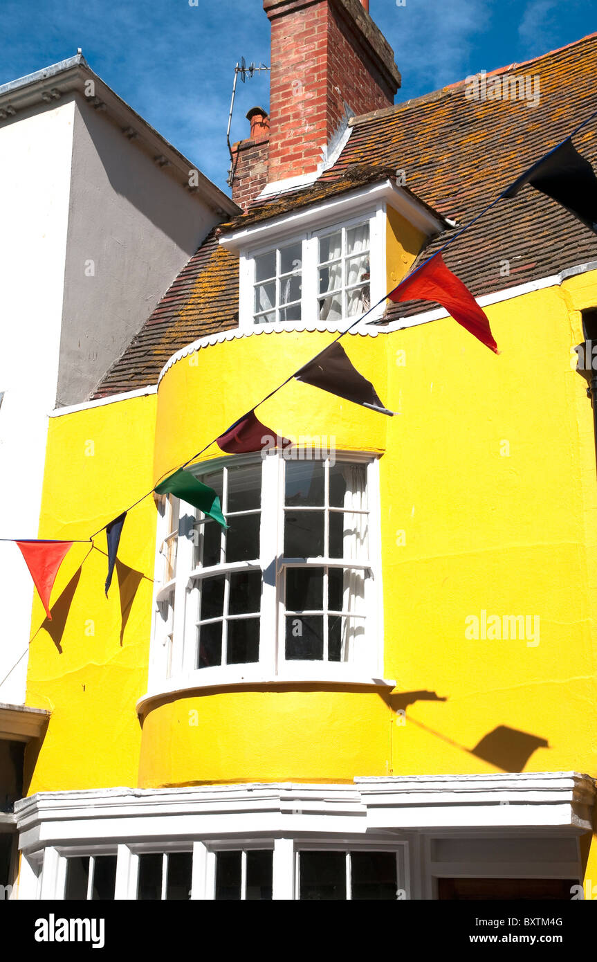 Haus In der Hauptstraße In der Altstadt In Hastings Sussex Stockfoto
