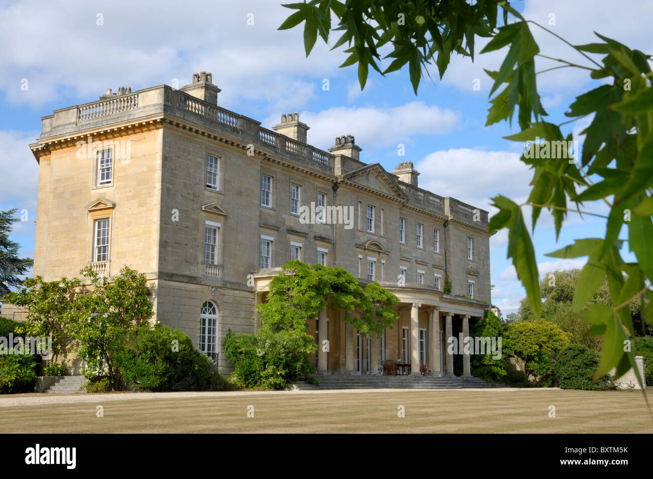 Exbury House In Exbury Gardens auf dem Exbury Hampshire Stockfoto