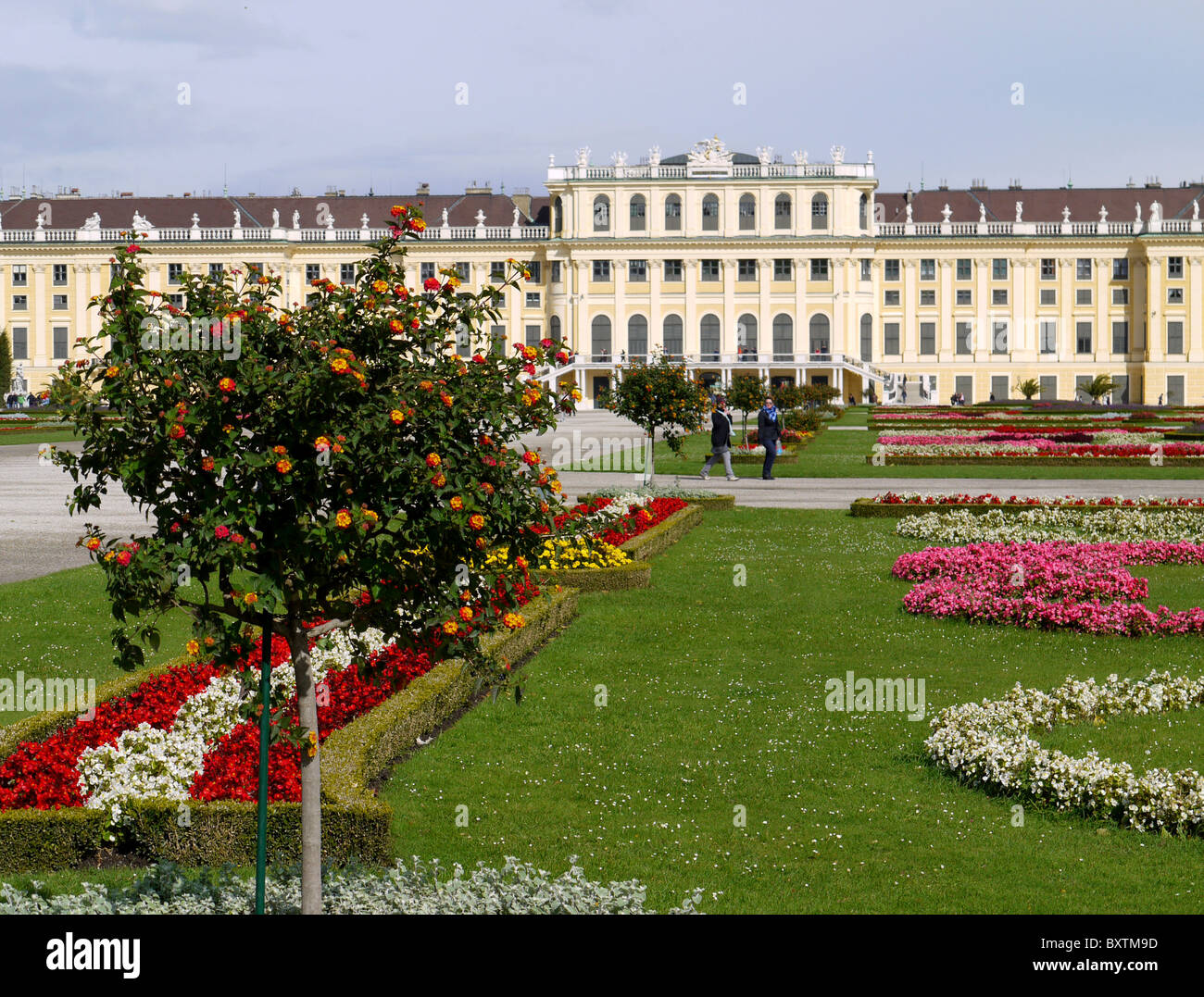 Schloss Schönbrunn, Vienna Stockfoto