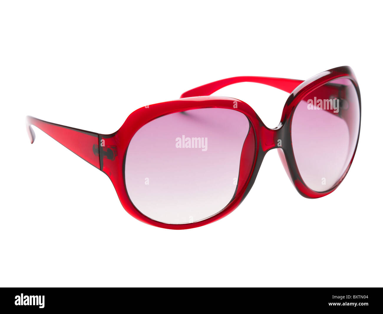 Rot getönte sonnenbrille Ausgeschnittene Stockfotos und -bilder - Alamy