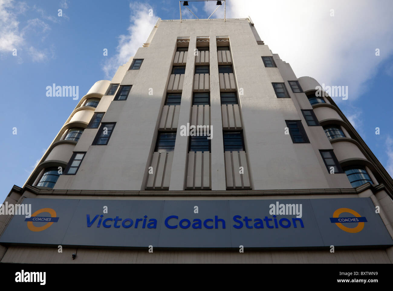 Victoria Coach Station, London Stockfoto