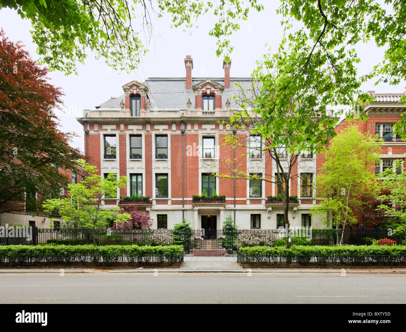 Hefner's Swinging home von 1959 bis Playboy Mansion 1974, Chicago Stockfoto