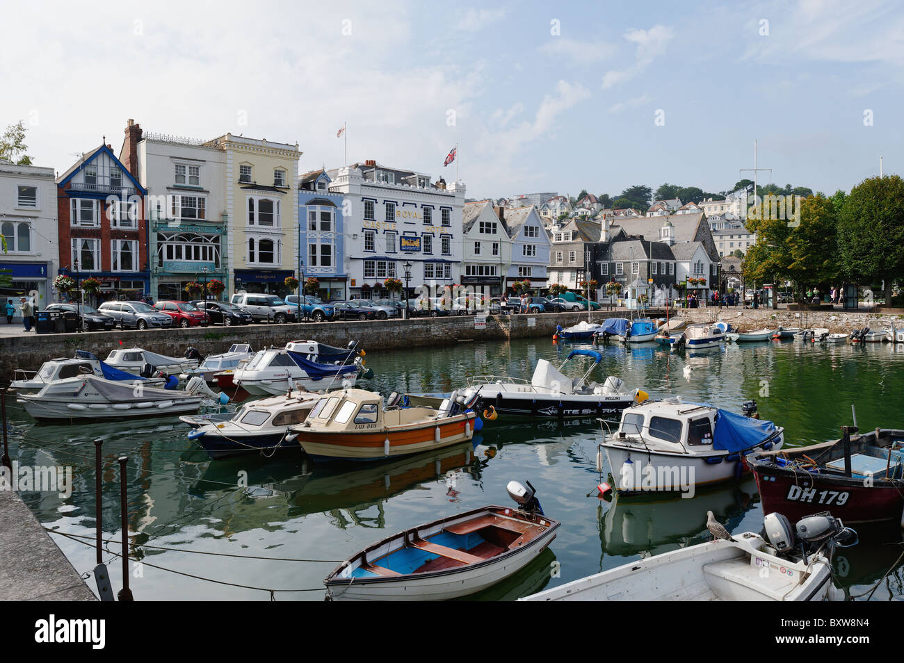 Das Boot Float, Dartmouth, Devon, England, UK Stockfoto