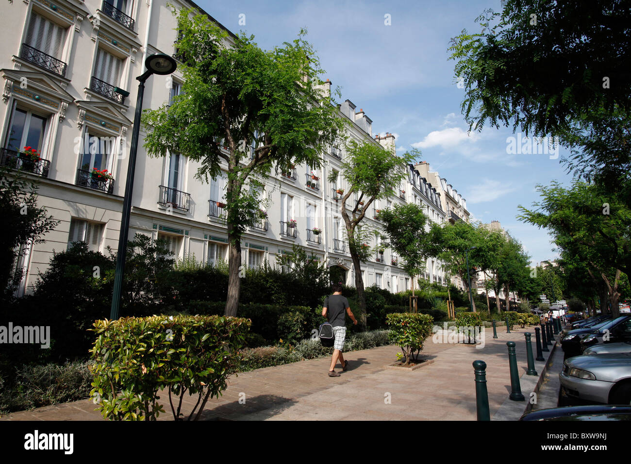 Saint-Mandé (94): Immobilien im Zentrum Stadt Stockfoto