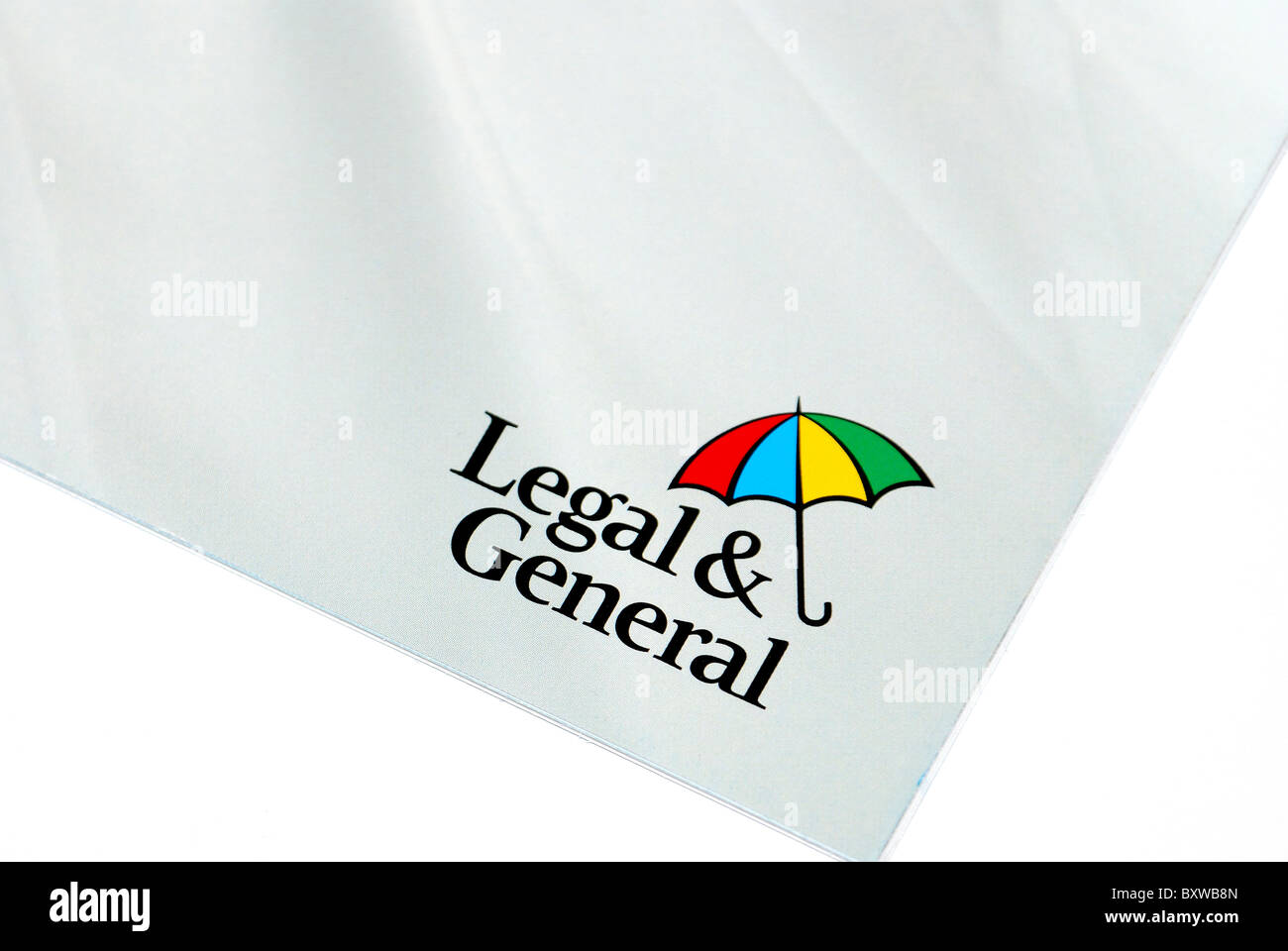 rechtliche und allgemeine logo Stockfoto