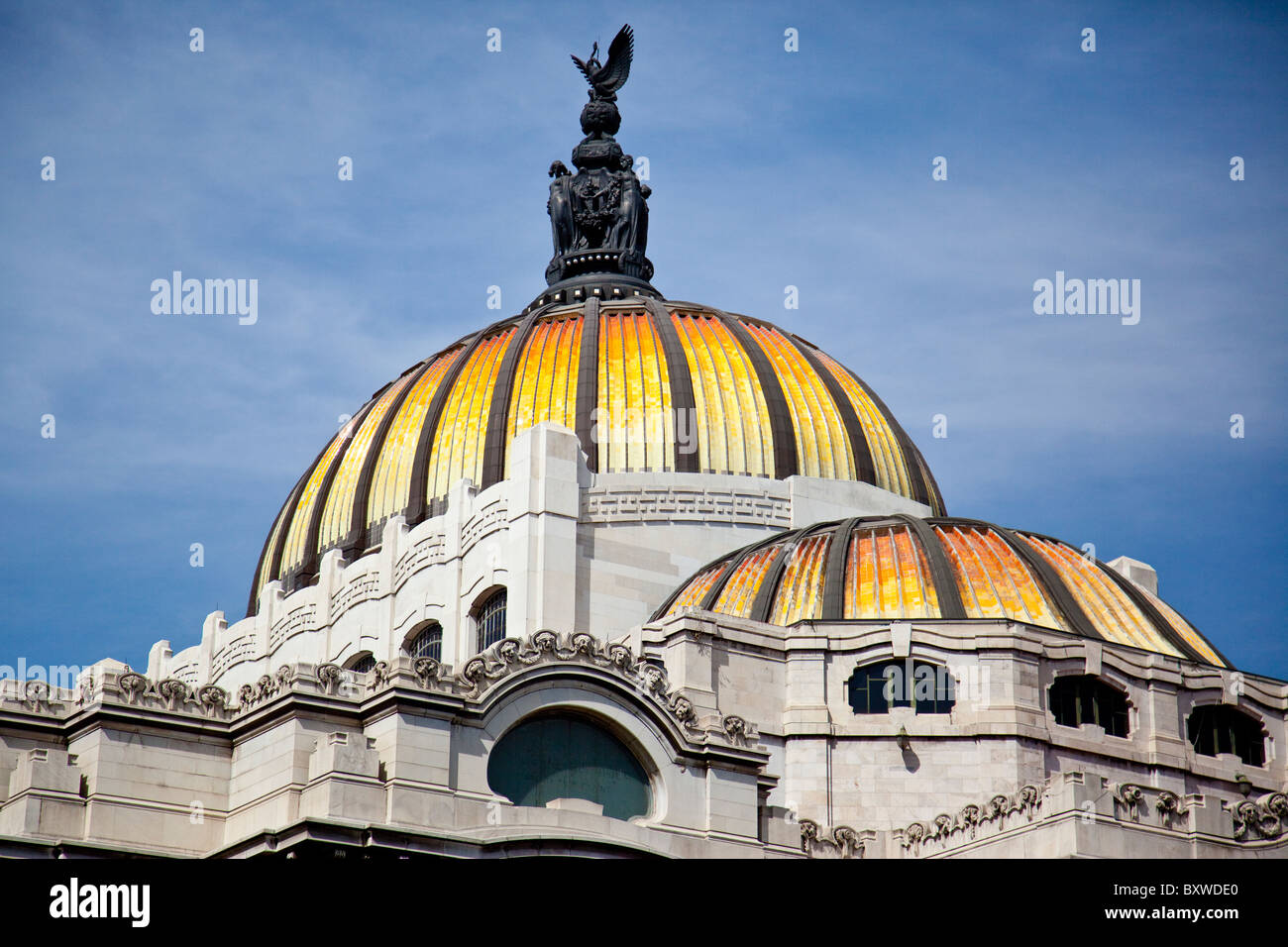 Palacio de Bellas Artes oder der Palast der schönen Künste, Mexiko-Stadt, Mexiko Stockfoto