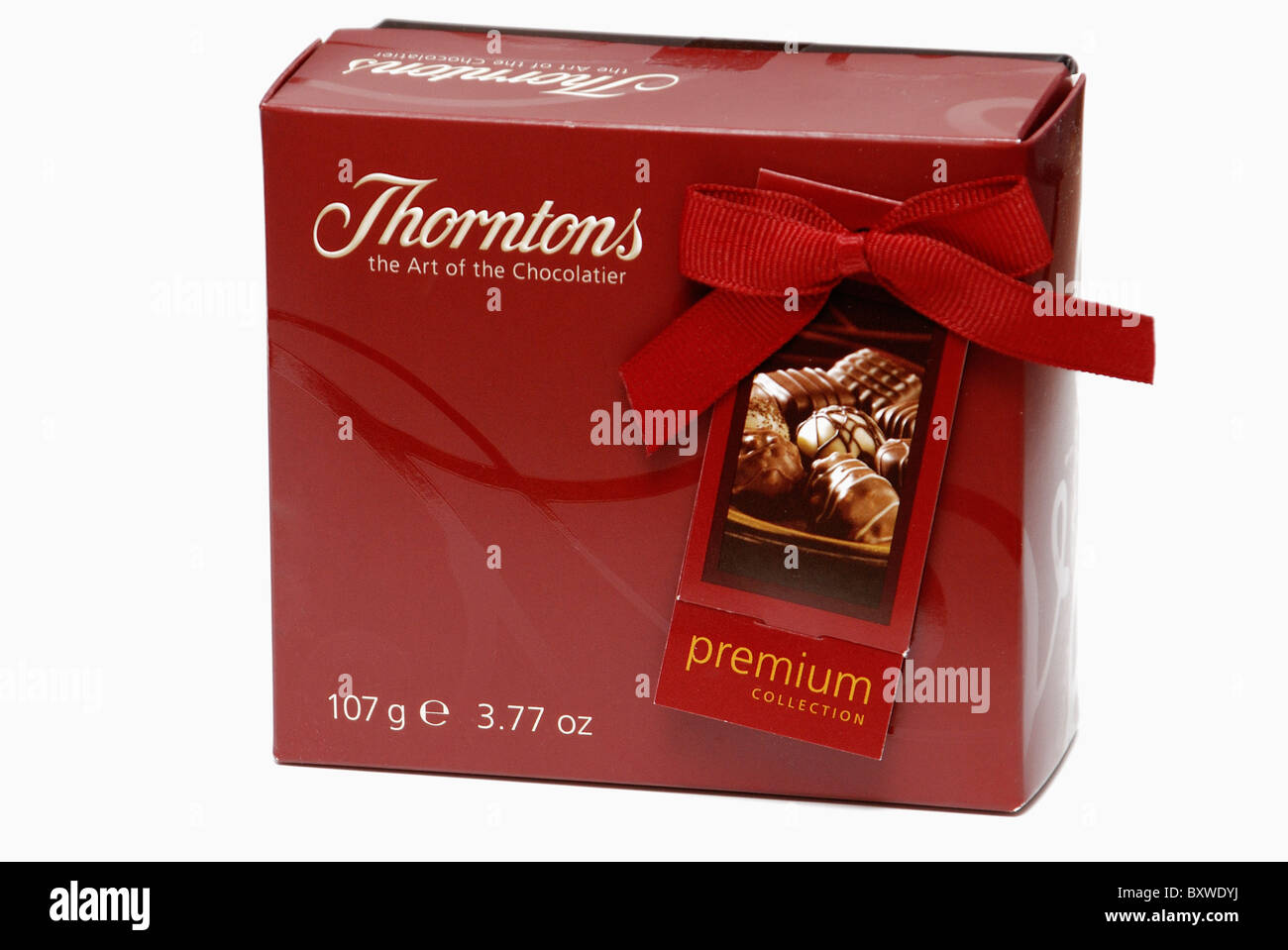 Thorntons Premium-Schokolade Verpackung England uk Stockfoto
