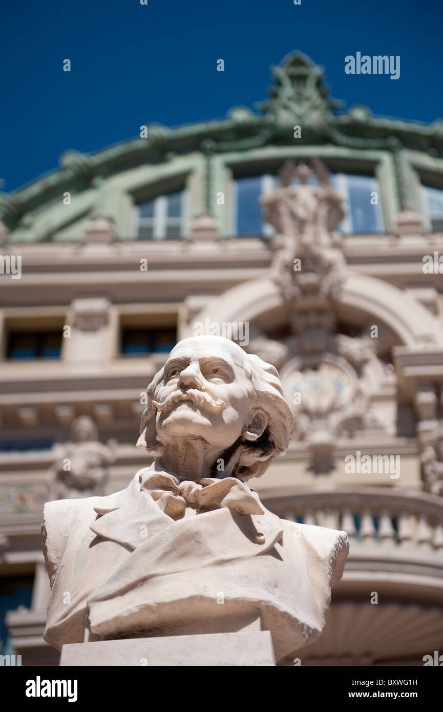 Casino Platz Monaco Montecarlo Stockfoto