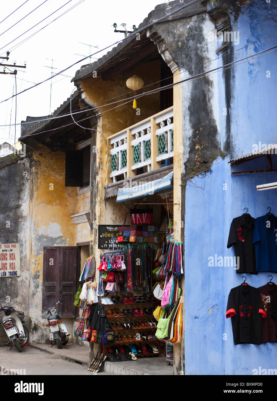 Shop-Fronten, Hoi an, Vietnam Stockfoto