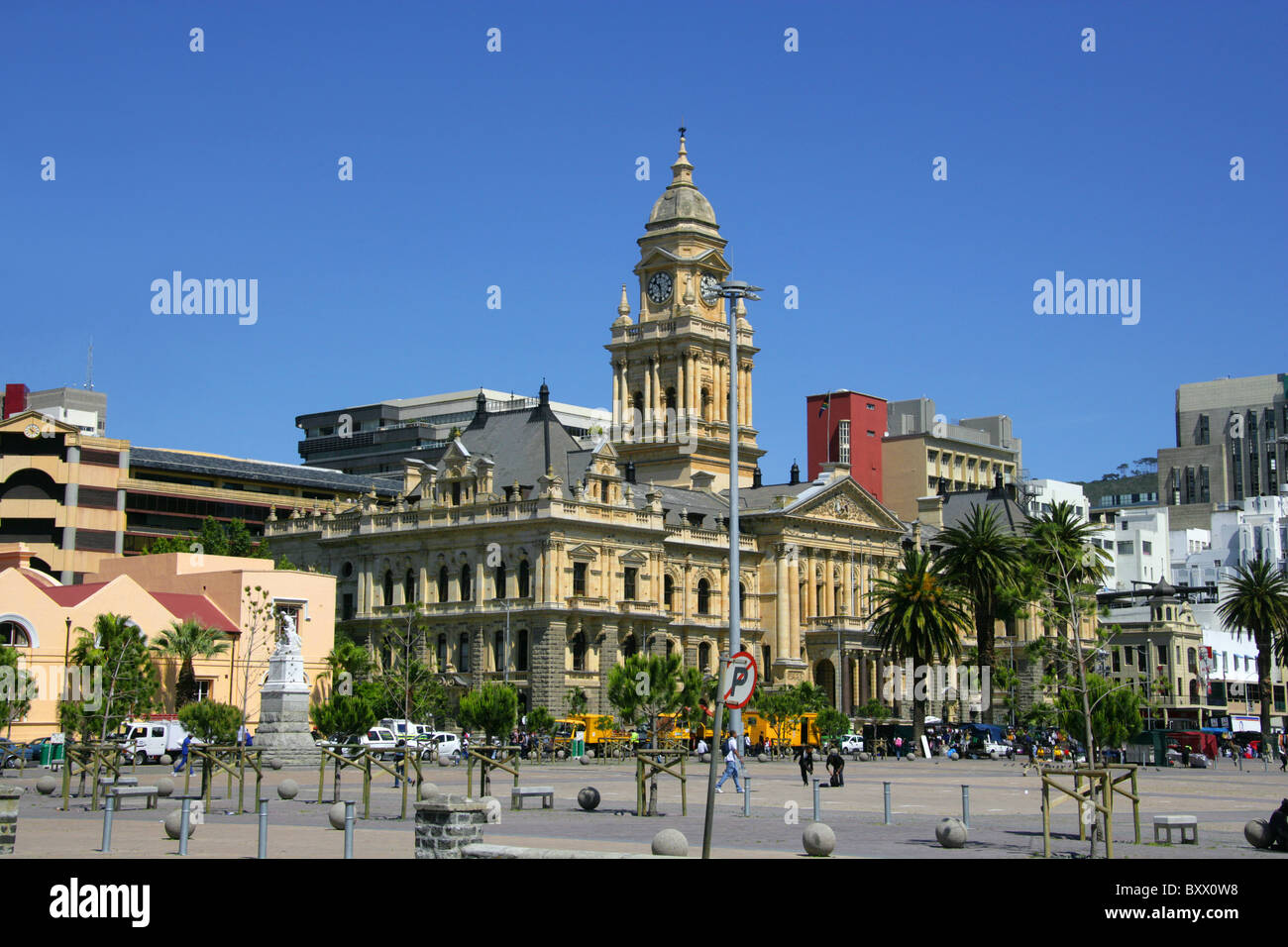 Rathaus, Cape Town, Südafrika Stockfoto