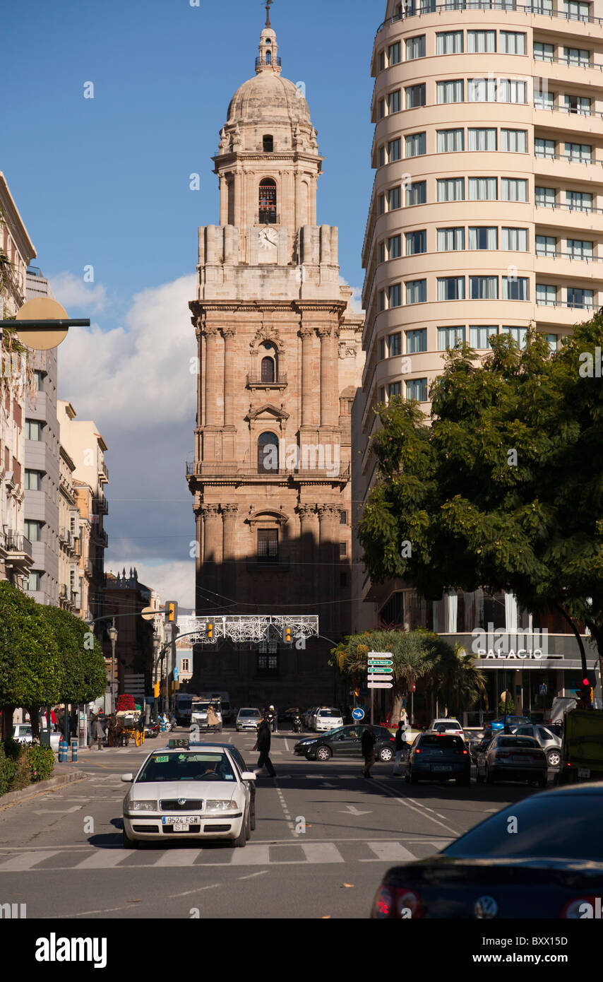 Dom Vistita Turitica Malaga Südspanien Stockfoto
