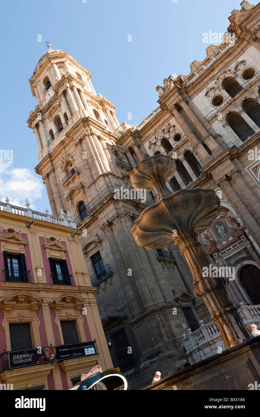Dom Vistita Turitica Malaga Südspanien Stockfoto