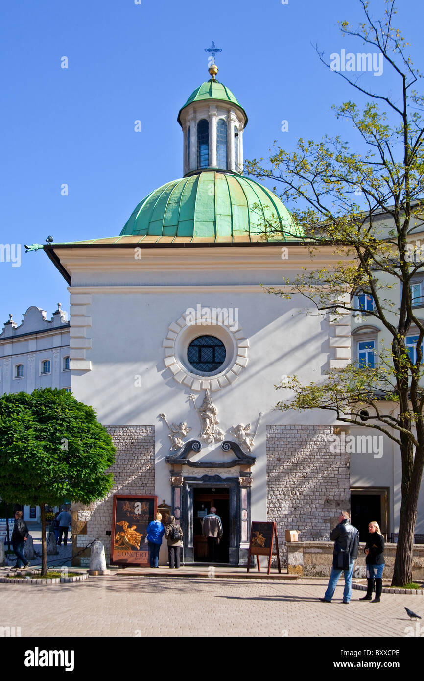 St. Adalbert Kirche, Hauptmarkt, Krakau, Polen Stockfotografie Alamy