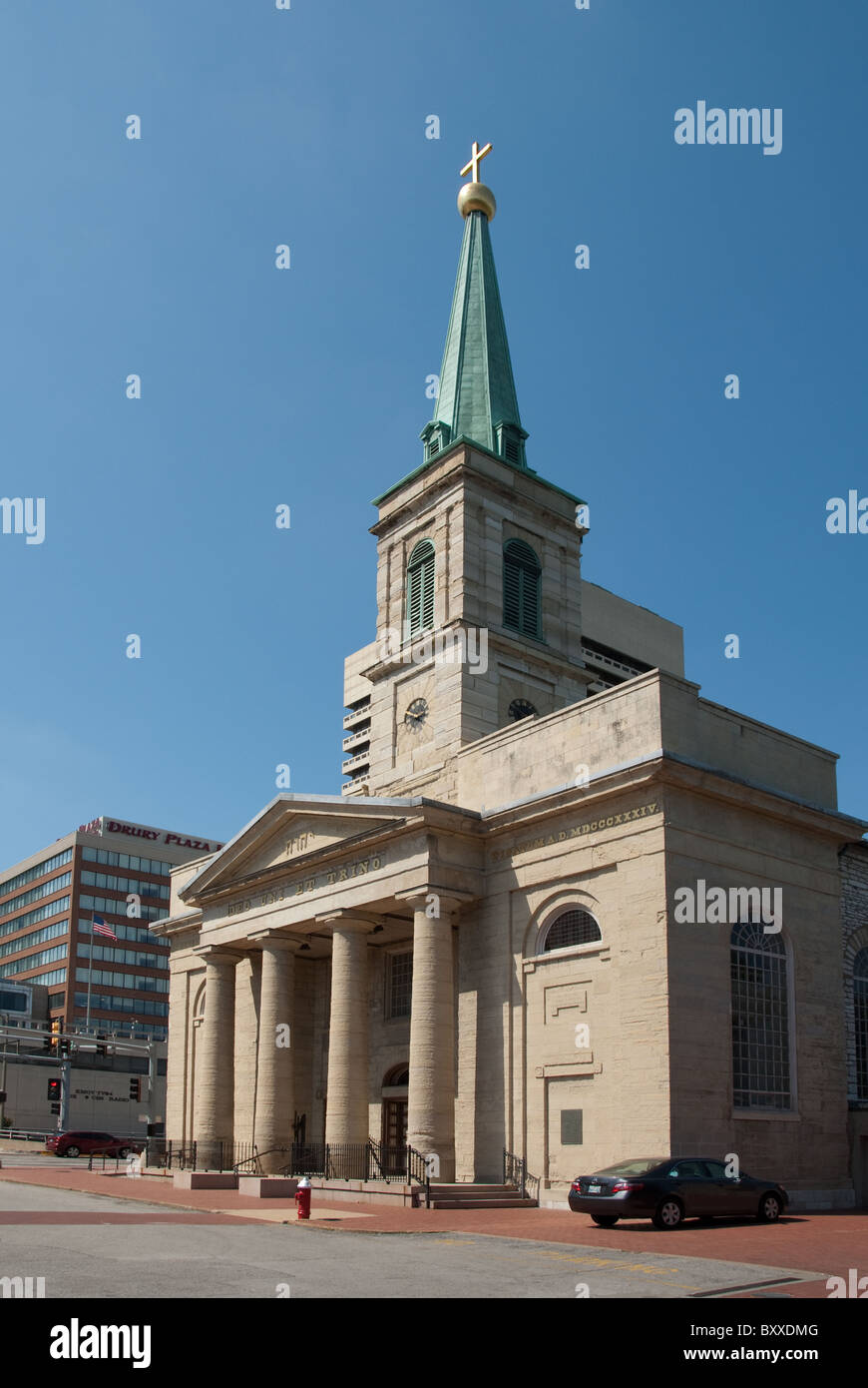 Alte Cathedral Basilica von Saint Louis, der König von Frankreich Stockfoto