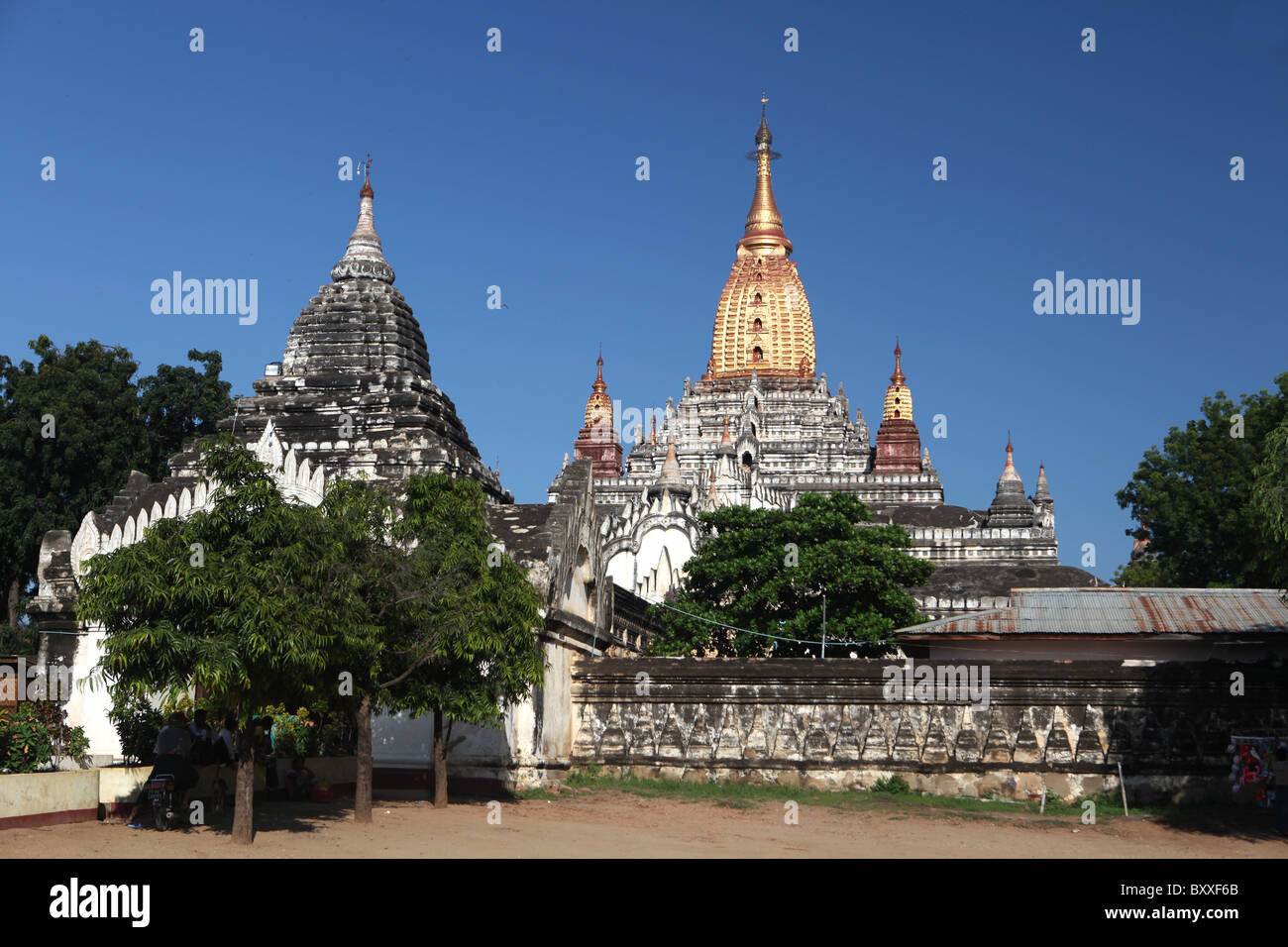 Die Ananda buddhistischer Tempel in Bagan, Myanmar. (Burma) Stockfoto