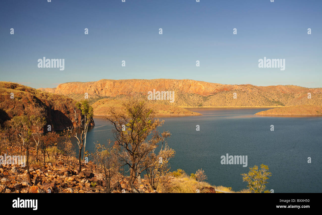 Lake Argyle, Ord River, Kununurra, Kimberley, Western Australia, Australia Stockfoto