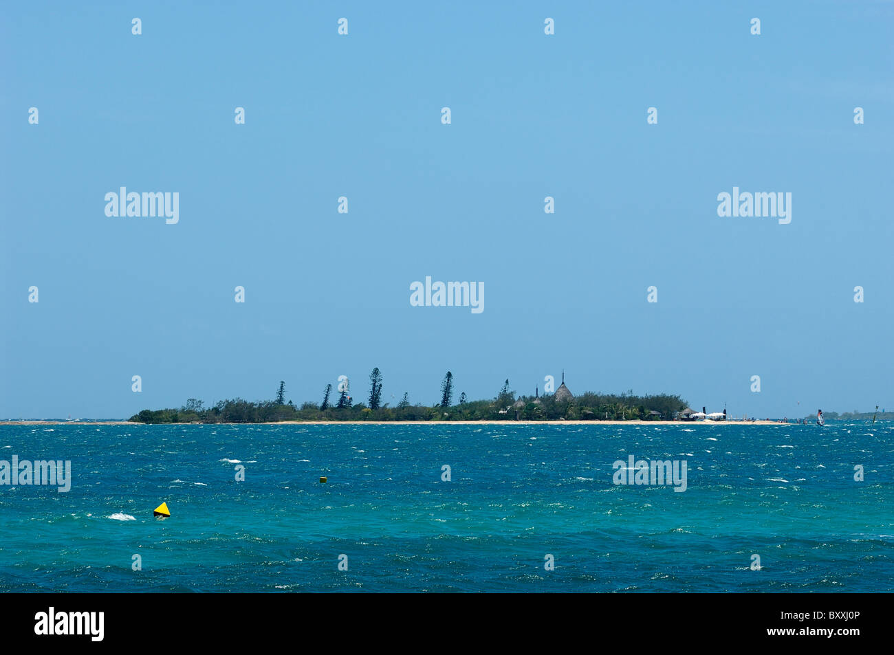 Ilot Canard (Canards) nur ab Nouméa Anse Vata, Neu-Kaledonien Stockfoto