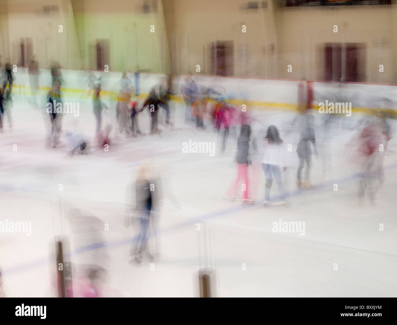 Eisläufer, USA Stockfoto