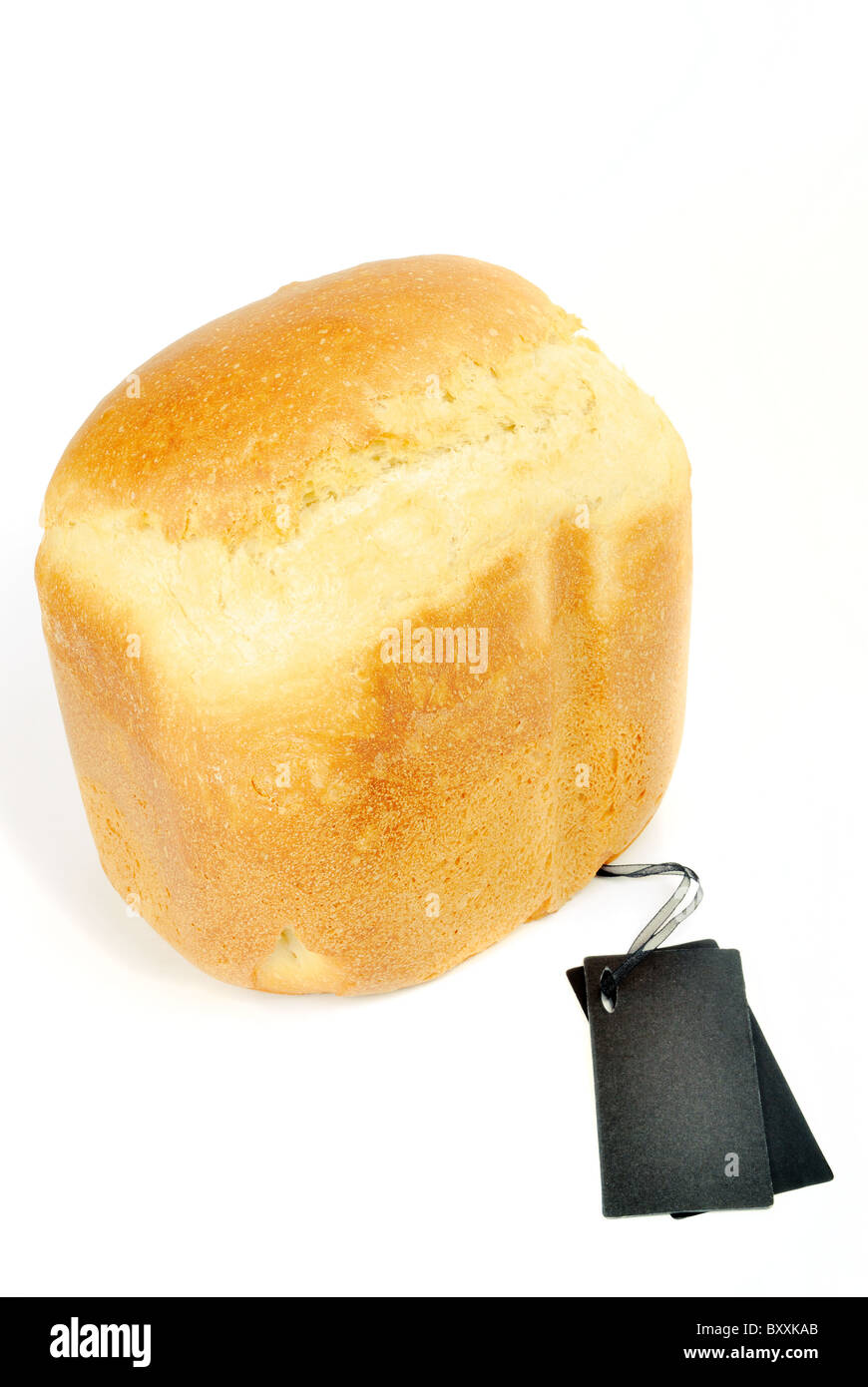 rosig Laib Brot mit Ähren Stockfoto