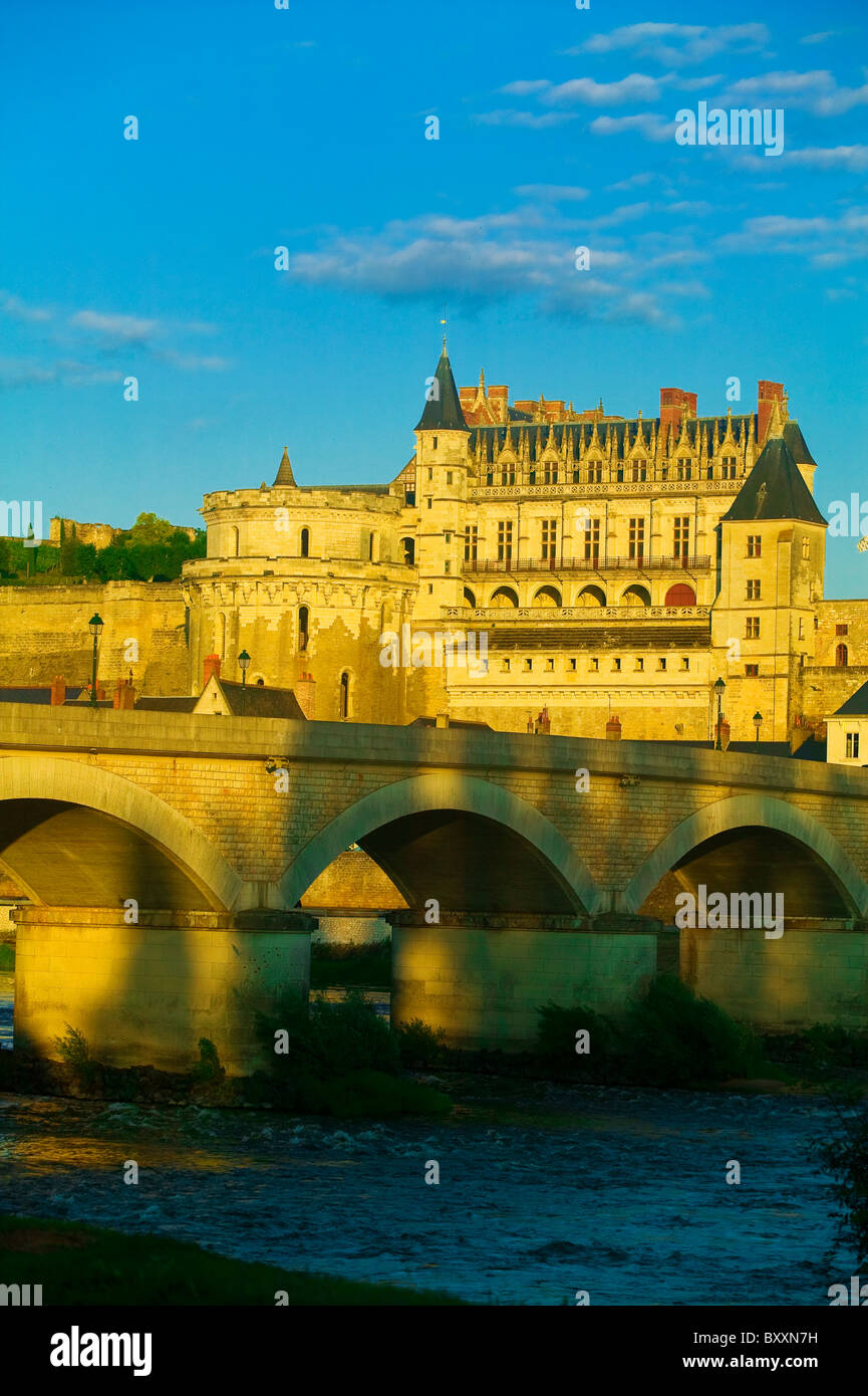 Amboise, Indre Et Loire, Zentrum Bezirk, Frankreich Stockfoto