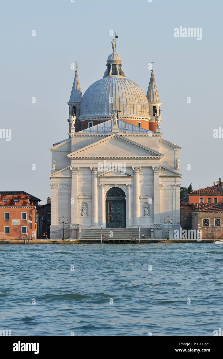 Venedig. Italien. Palladios Kirche des Redentore (Chiesa del Santissimo Redentore aka Il Redentore) auf der Giudecca. Stockfoto
