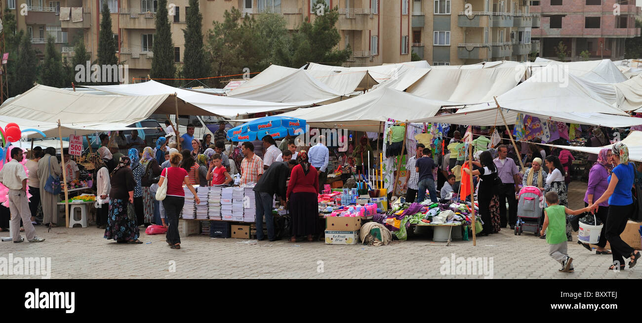 Markttag in islahiye, Türkei 100922 36693 Stockfoto
