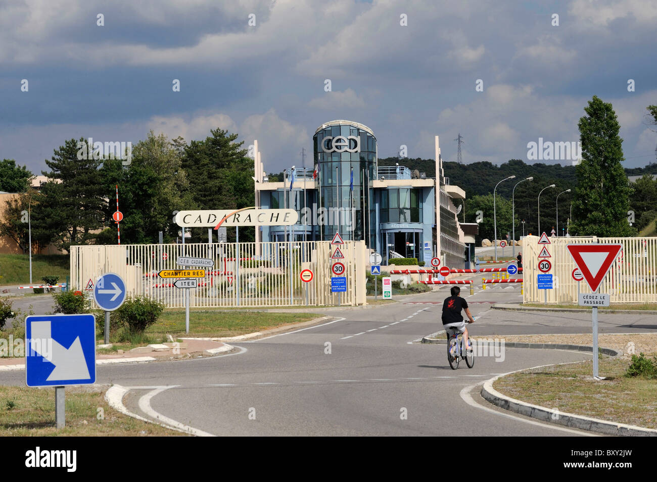 Saint-Paul-Lès-Durance (13): ITER-Standort von Cadarache Stockfoto