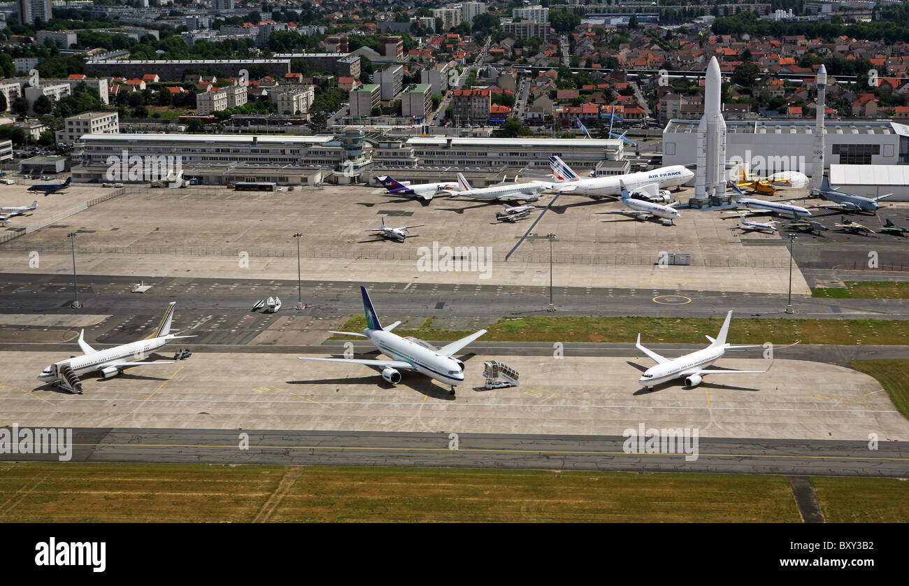 Paris-Le Bourget Airport Stockfoto