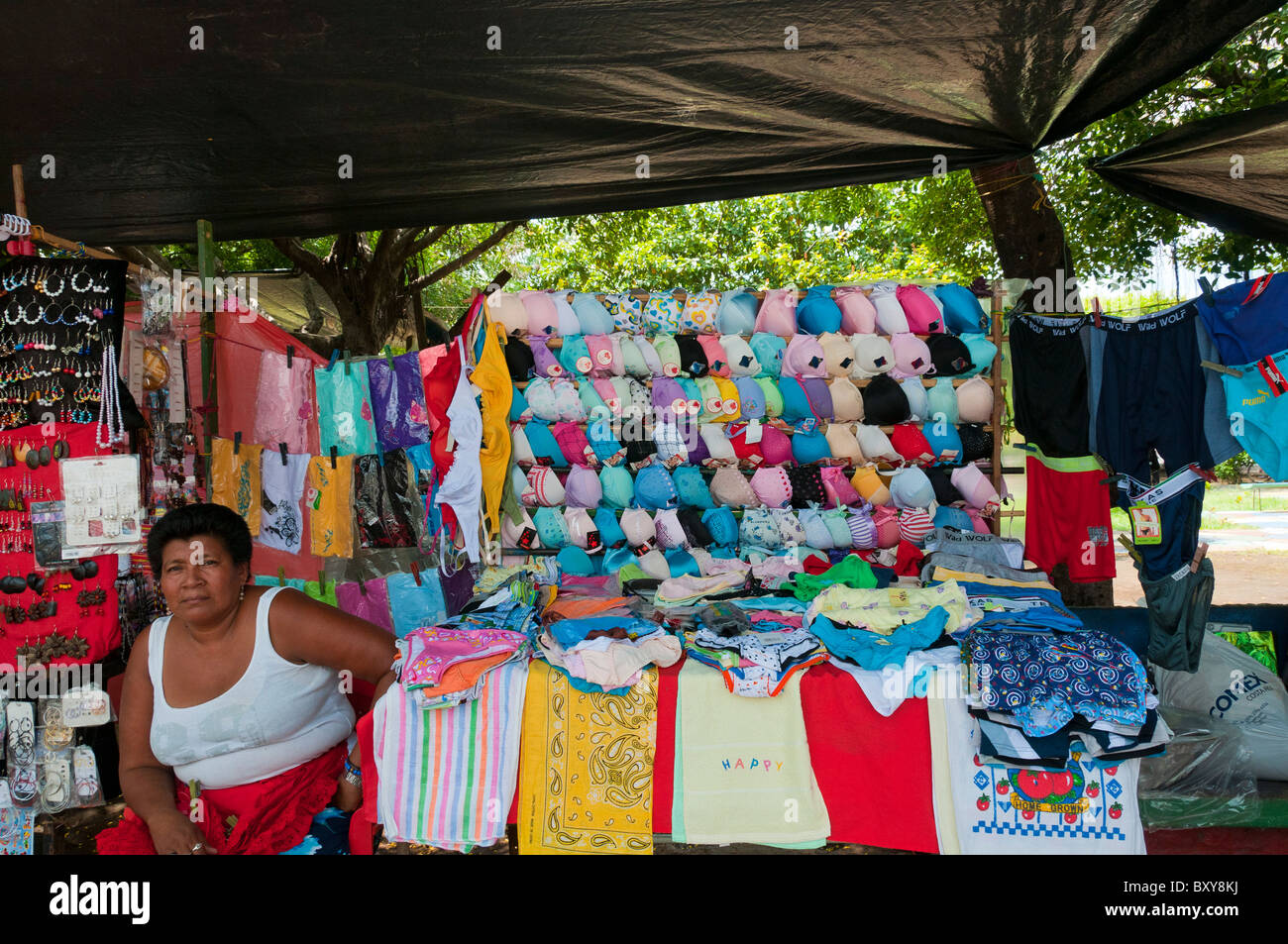 Straßenszene Leon Nicaragua Stockfoto