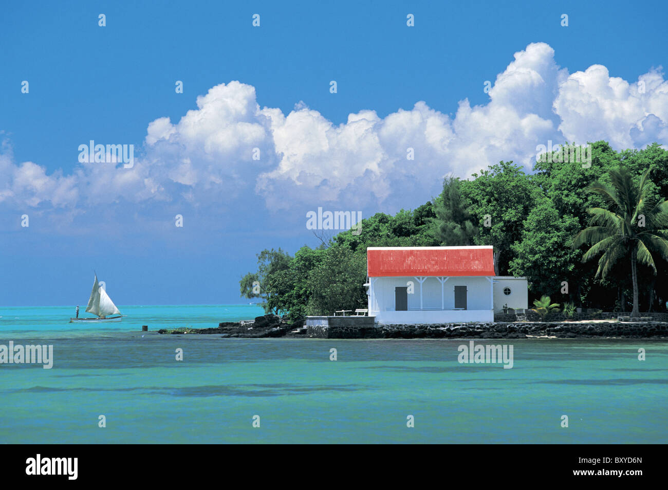 Mahebourg, Mauritius Stockfoto