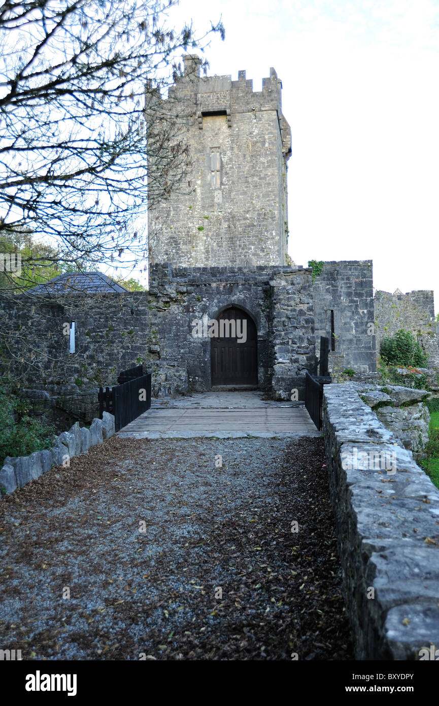 Aughnanure Castle, Oughterard, County Galway, Irland Stockfoto