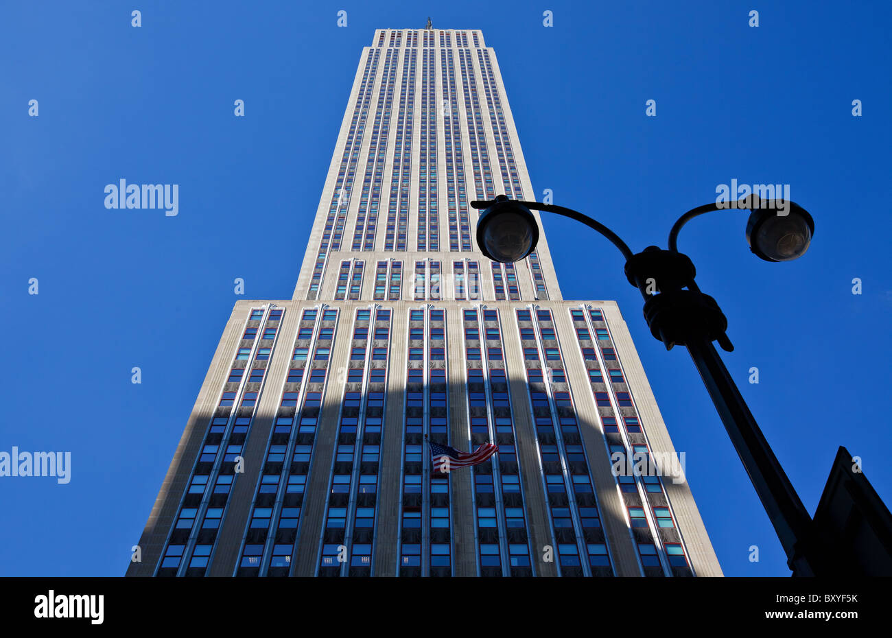 Vereinigte Staaten von Amerika, New York, Manhattan, das Empire State Building Stockfoto