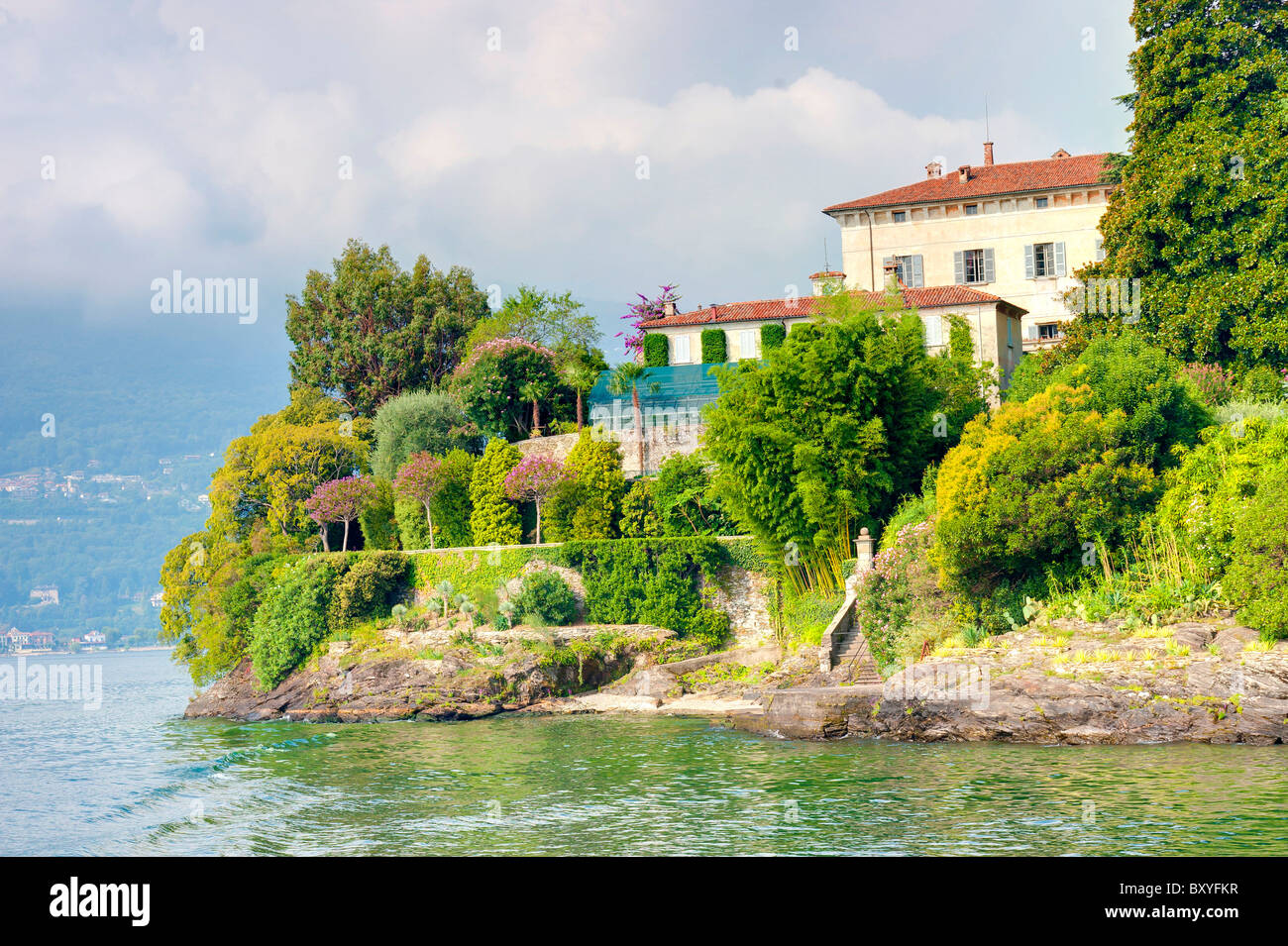 Isola Madre Lago Maggiore Italien Stockfoto